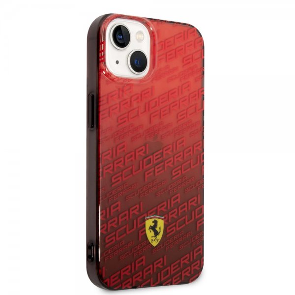 Ferrari iPhone 14 Cover Gradient Scuderia Rød
