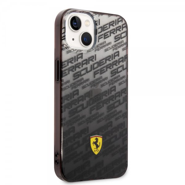 Ferrari iPhone 14 Cover Gradient Scuderia Sort