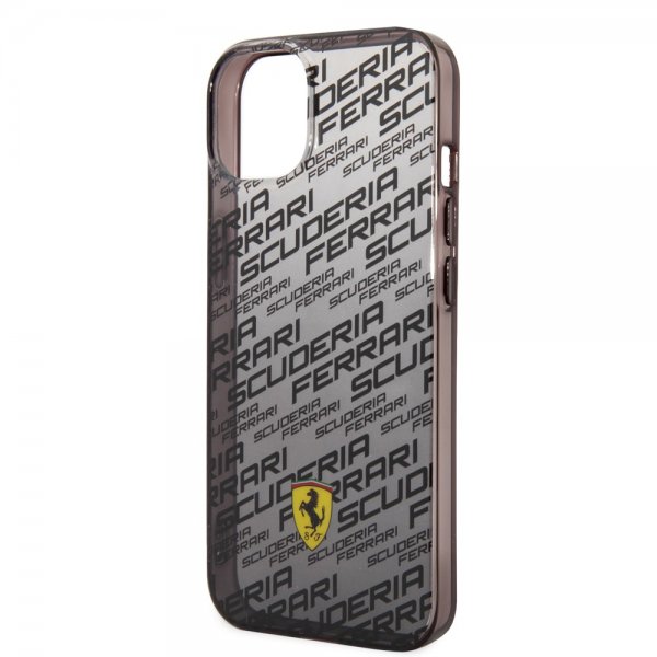 Ferrari iPhone 14 Cover Gradient Scuderia Sort