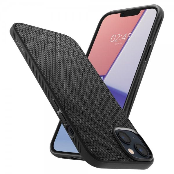 Spigen iPhone 14 Cover Liquid Air Matte Black