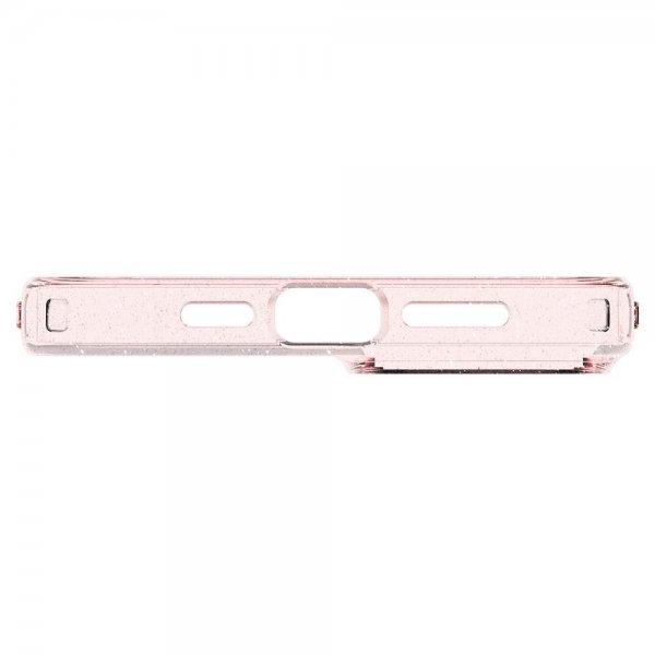 Spigen iPhone 14 Cover Liquid Crystal Glitter Rose Quartz