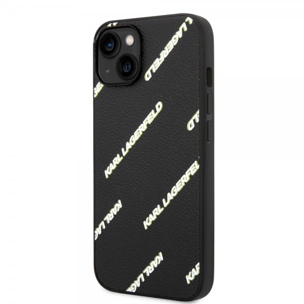Karl Lagerfeld iPhone 14 Cover Logomania Sort