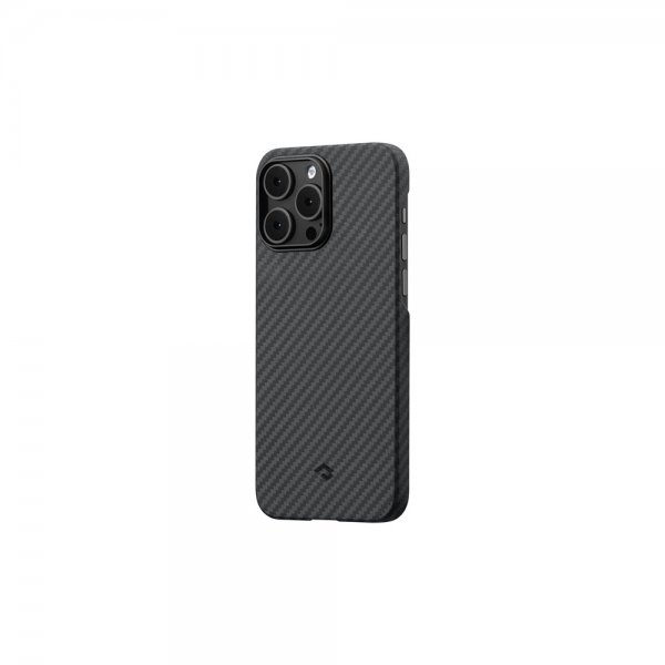 Pitaka iPhone 14 Cover MagEZ Case 3 Sort/Grå Twill