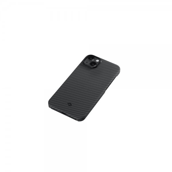 Pitaka iPhone 14 Cover MagEZ Case 3 Sort/Grå Twill