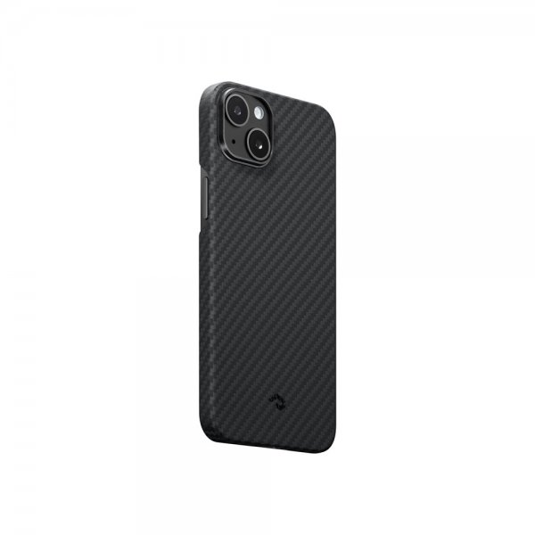 Pitaka iPhone 14 Cover MagEZ Case 3 Sort/Grå Twill