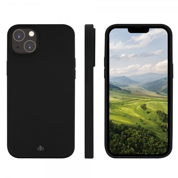 dbramante1928 iPhone 13/iPhone 14 Cover Monaco MagSafe Night Black
