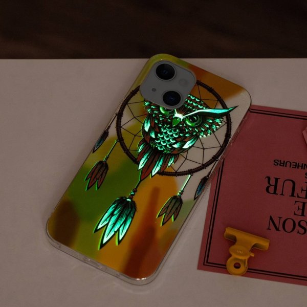 iPhone 14 Cover Motiv Drømmefanger og Ugle