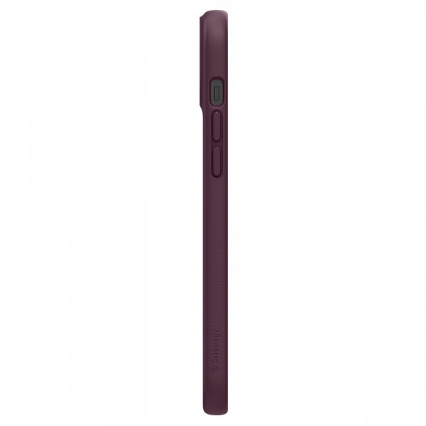 Caseology iPhone 14 Cover med Skærmbeskyttelse Nano Pop 360 Burgundy Bean
