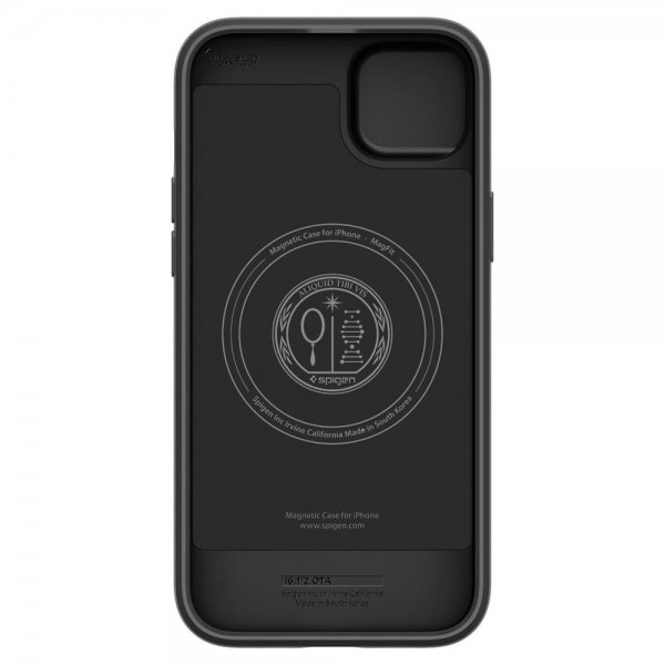 Spigen iPhone 14 Cover Optik Armor MagFit Sort