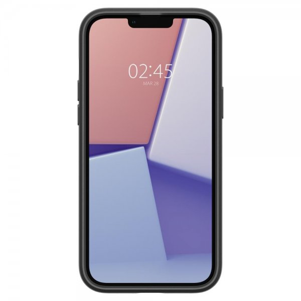 Spigen iPhone 14 Cover Optik Armor MagFit Sort