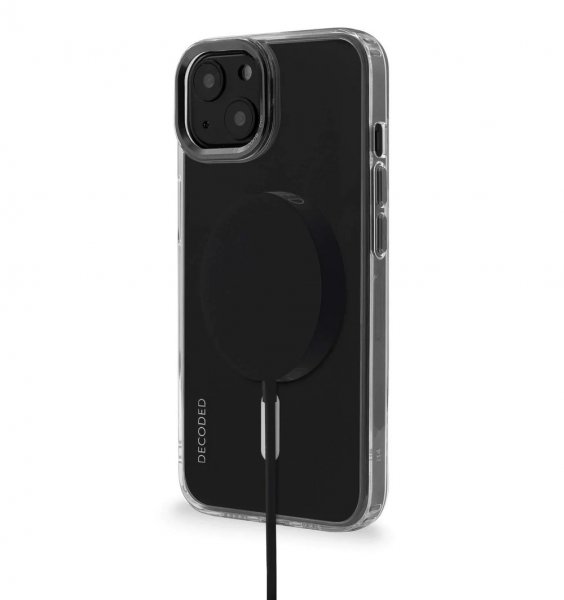 Decoded iPhone 14 Cover Recycled Plastic Bagside Gennemsigtig