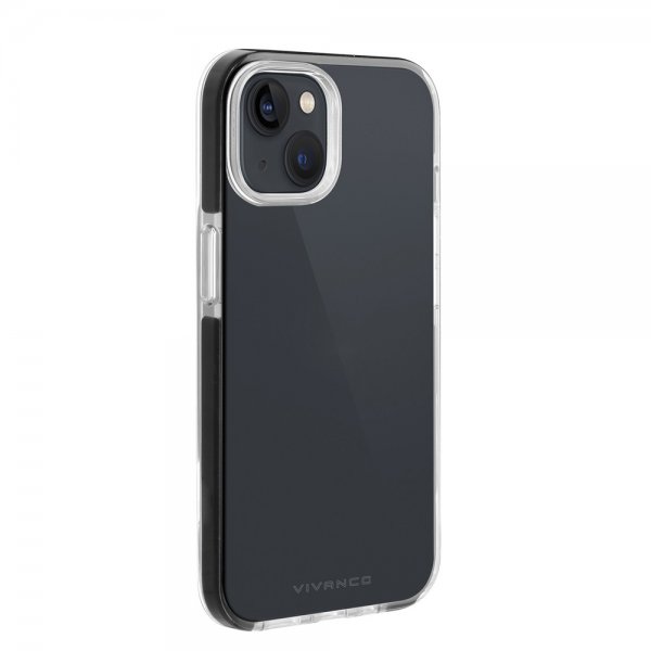 Vivanco iPhone 14 Cover Rock Solid Sort Klar