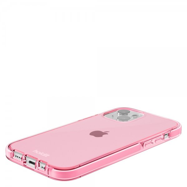 holdit iPhone 14 Cover Seethru Bright Pink