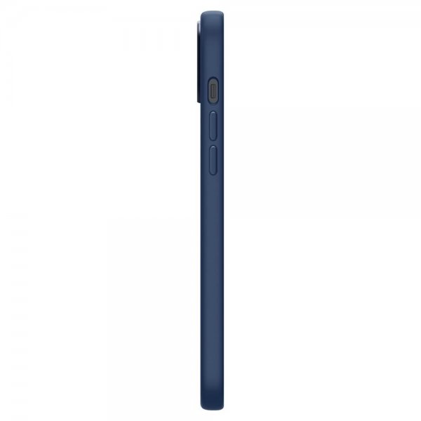 Spigen iPhone 14 Cover Silicone Fit MagFit Navy Blue