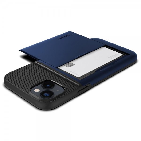 Spigen iPhone 14 Cover Slim Armor CS Navy Blue