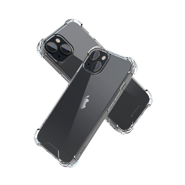 iPhone 14 Cover Stødsikkert Transparent