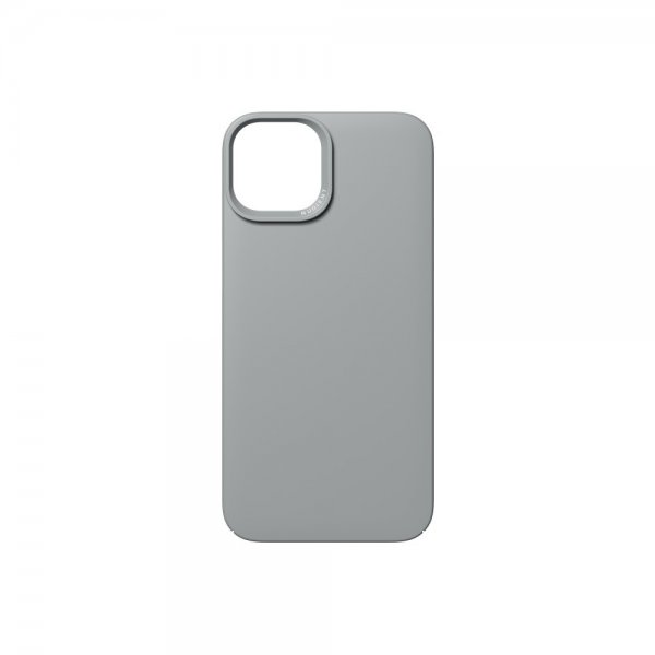 Nudient iPhone 14 Cover Thin Case MagSafe Concrete Grey