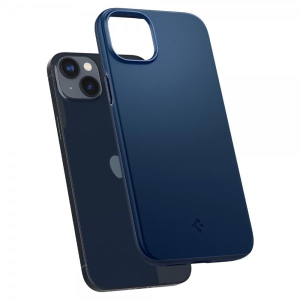 Spigen iPhone 14 Cover Thin Fit Navy Blue