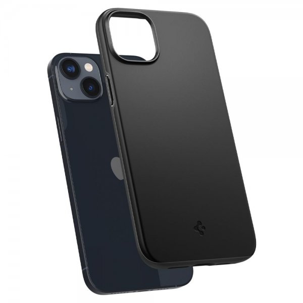 Spigen iPhone 14 Cover Thin Fit Sort