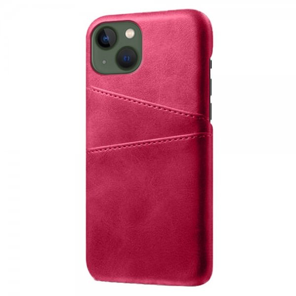 iPhone 14 Cover To Kortlommer Magenta
