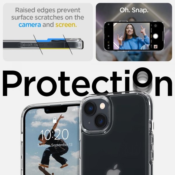 Spigen iPhone 14 Cover Ultra Hybrid Frost Clear