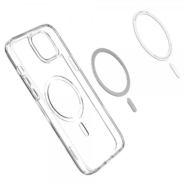 Spigen iPhone 14 Cover Ultra Hybrid MagFit Sort