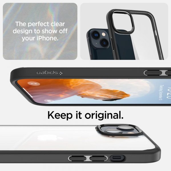 Spigen iPhone 14 Cover Ultra Hybrid Matte Black