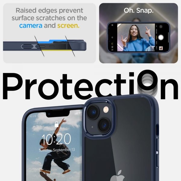Spigen iPhone 14 Cover Ultra Hybrid Navy Blue