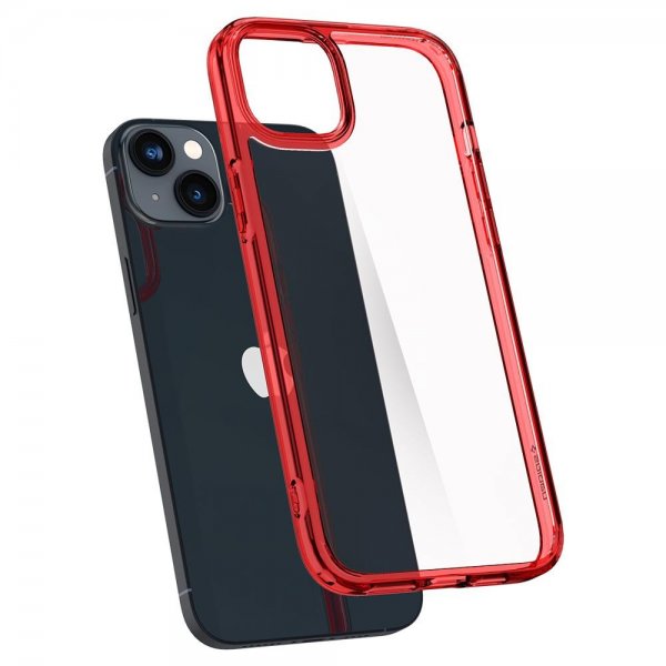 Spigen iPhone 14 Cover Ultra Hybrid Red Crystal