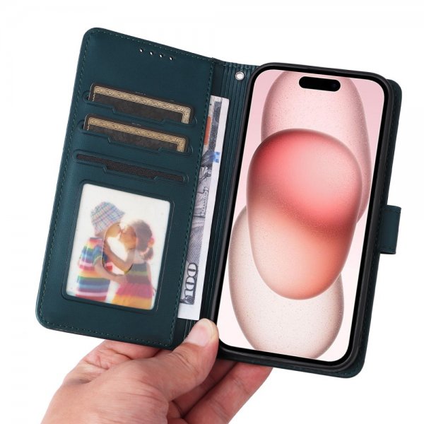 Betopnice iPhone 15 Cover med Aftageligt Cover 005 Blå