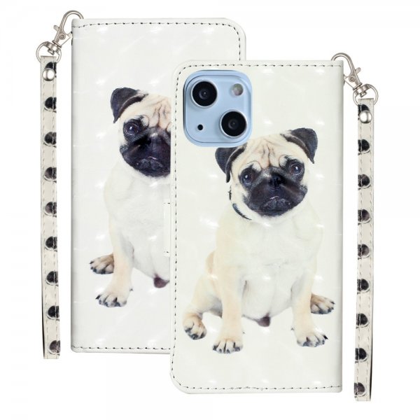 iPhone 15 Cover Motiv Mops