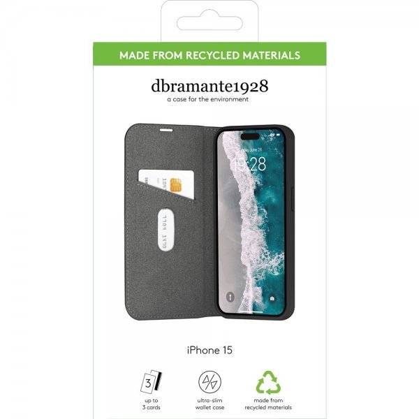 dbramante1928 iPhone 13/14/15/16e/17e Etui Oslo Sort