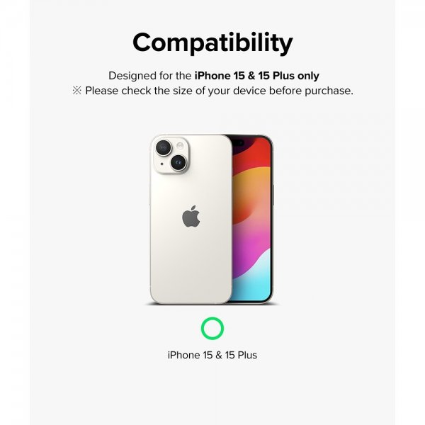 Ringke iPhone 15/iPhone 15 Plus Kamerabeskyttelse Kamera Linseramme