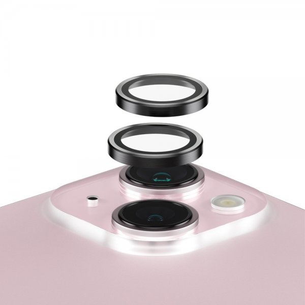 PanzerGlass iPhone 15/iPhone 15 Plus Kamerabeskyttelse Hoops