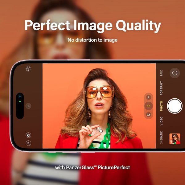 PanzerGlass iPhone 15/iPhone 15 Plus Kamera Cover PicturePerfect