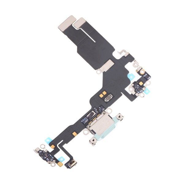 iPhone 15 Opladerstik med Flexkabel - Blå