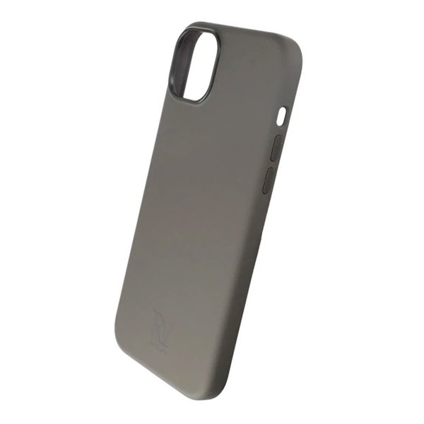 Rvelon iPhone 15 Cover Silikone Grå