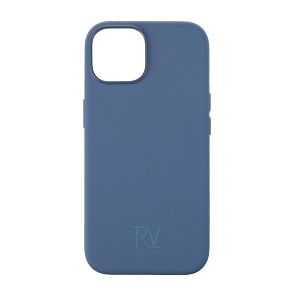 Rvelon iPhone 15 Cover Silikone MagSafe Mørkeblå