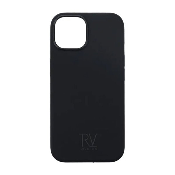 Rvelon iPhone 15 Cover Silikone MagSafe Sort