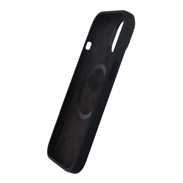 Rvelon iPhone 15 Cover Silikone MagSafe Sort