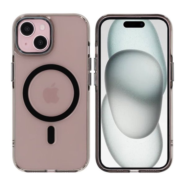 Rvelon iPhone 15 Cover TPU MagSafe Sort
