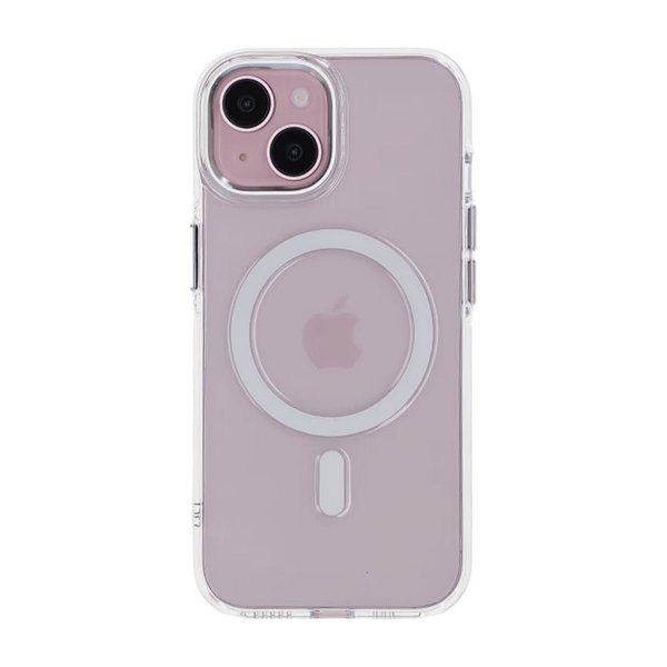 Rvelon iPhone 15 Cover TPU MagSafe Transparent