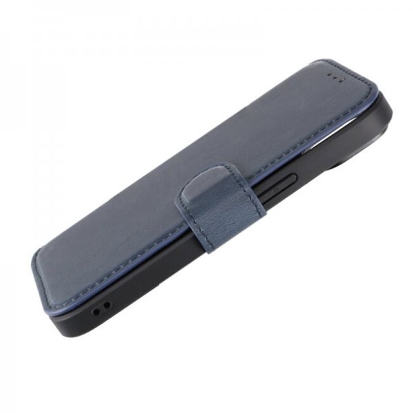 Rvelon iPhone 15 Cover 4 kortlommer MagSafe Blå