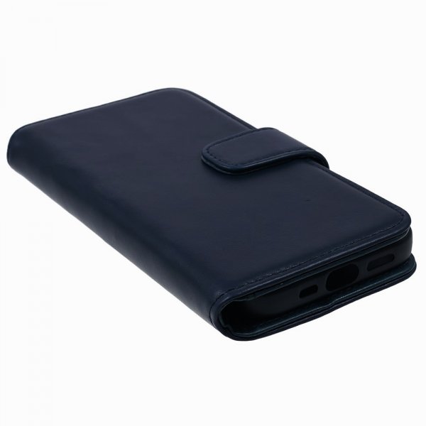 Nordic Covers iPhone 15 Plus Etui Essential Læder Heron Blue