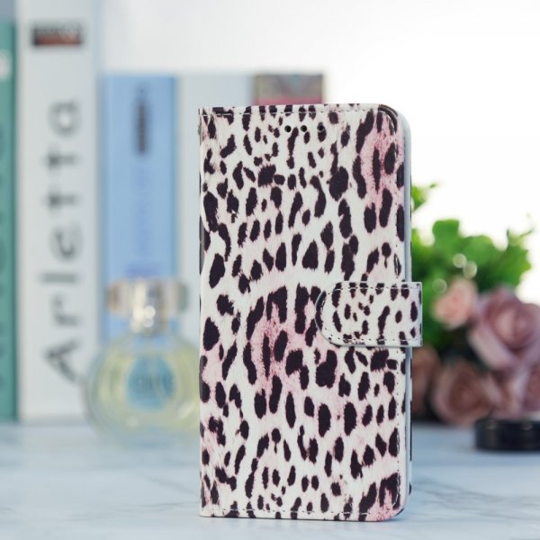 iPhone 15 Plus Cover Leopardmønster