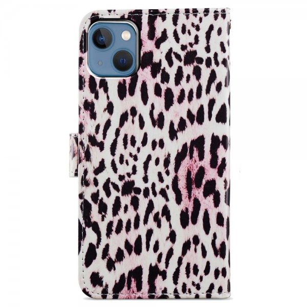 iPhone 15 Plus Cover Leopardmønster