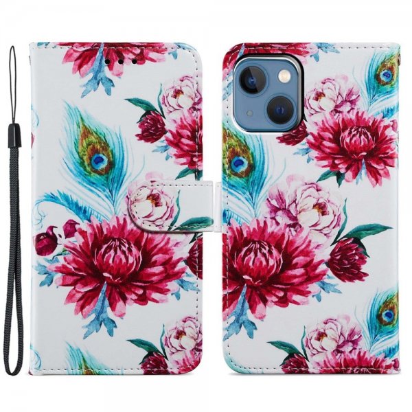 iPhone 15 Plus Etui Motiv Røde Roser
