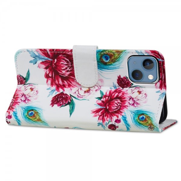 iPhone 15 Plus Etui Motiv Røde Roser