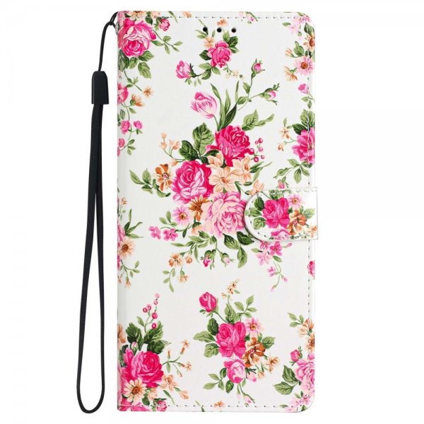iPhone 15 Plus Cover Motiv Rosa Marmor