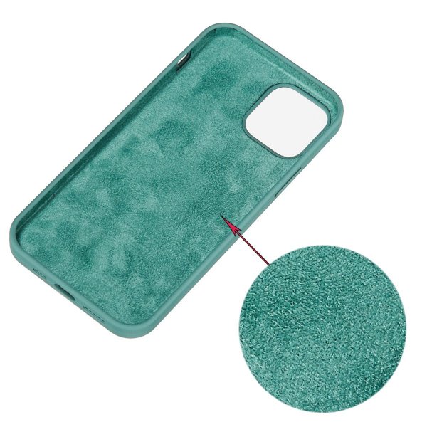 iPhone 15 Plus Cover Silikone Grøn